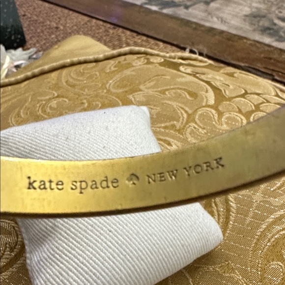 Kate Spade Gold-Tone Bangle Bracelet - Picture 2 of 2